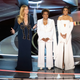 Hosts Amy Schumer, Wanda Sykes, and Regina Hall during the live ABC telecast of the 94th Oscars® at the Dolby Theatre at Ovation Hollywood in Los Angeles, CA, on Sunday, March 27, 2022.